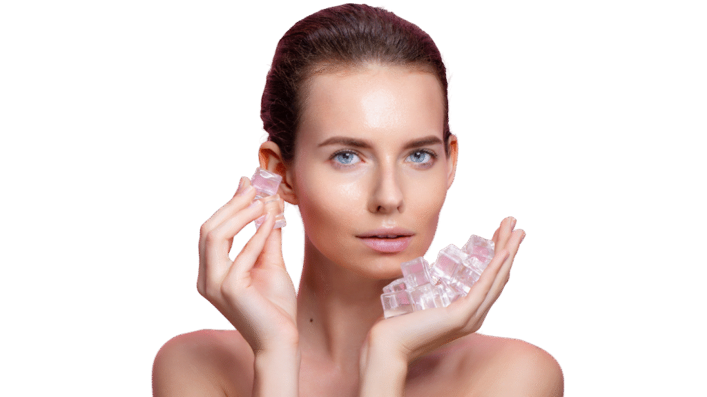 Ice Water Closes Your Pores