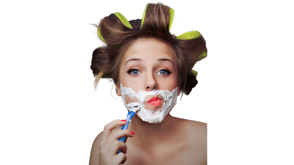 Shaving Your Face Makes Hair Grow Thicker