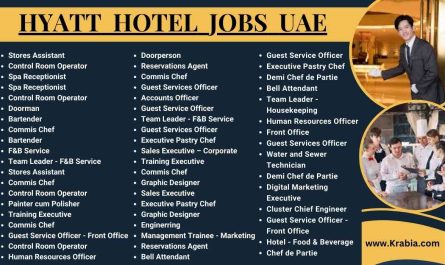 Hyatt Hotel Jobs UAE