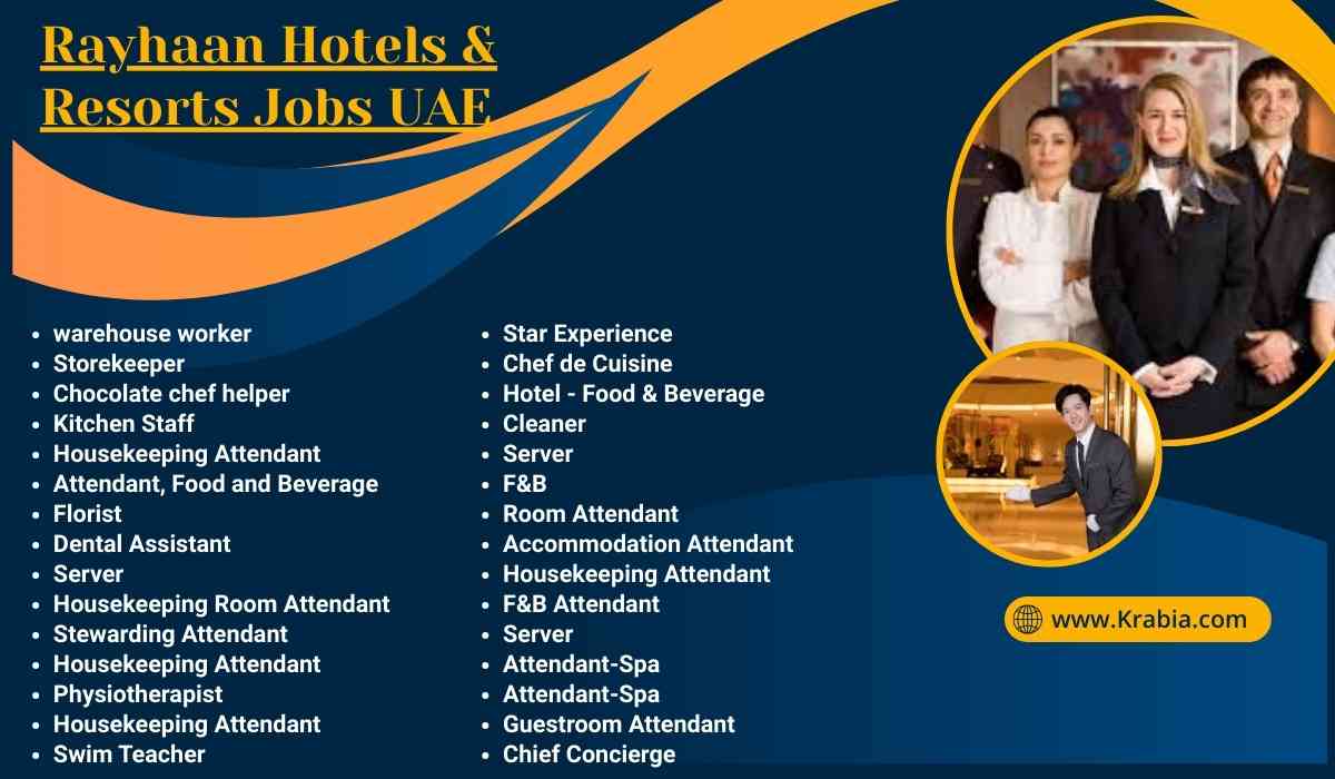 Rayhaan Hotel Jobs UAE