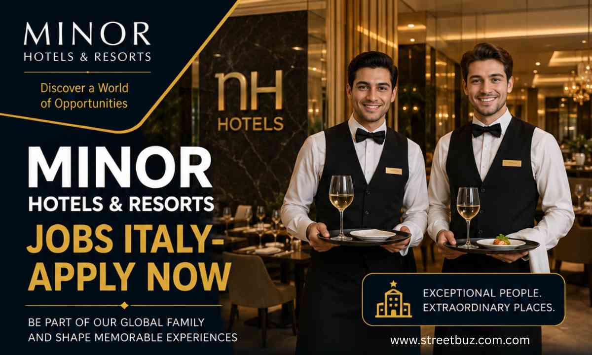 Minor Hotels & Resorts Jobs Italy- Apply Now