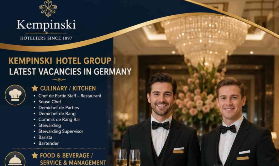 Kempinski Hotel Group | Latest Vacancies in Germany