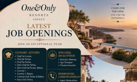 One&Only Resorts Greece | Latest Job Openings