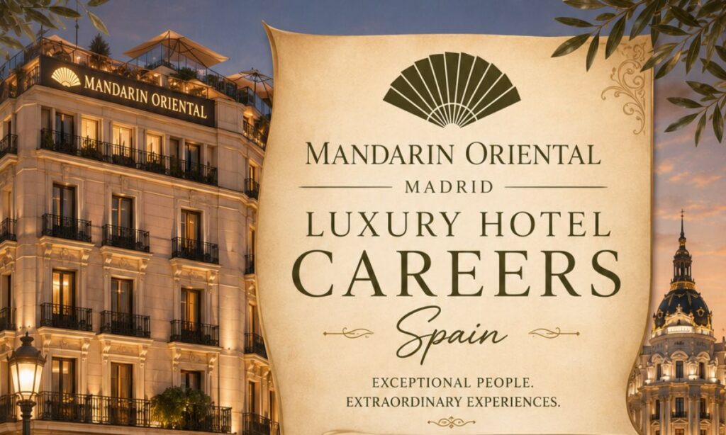 Mandarin Oriental, Madrid | Luxury Hotel Careers Spain