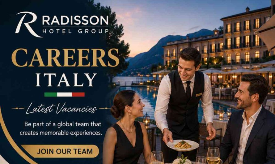 Radisson Hotel Group Careers Italy – Latest Vacancies