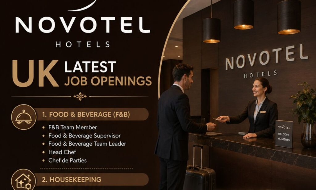 Novotel Hotels UK – Latest Job Openings