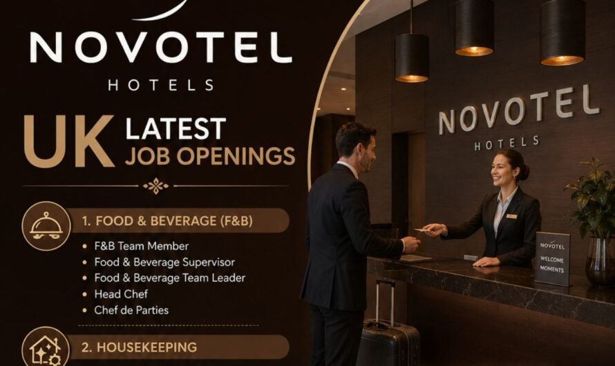 Novotel Hotels UK – Latest Job Openings