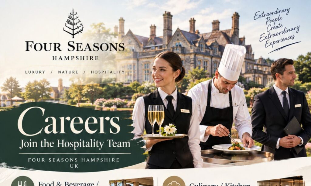 Four Seasons Hampshire Careers UK – Join the Hospitality Team