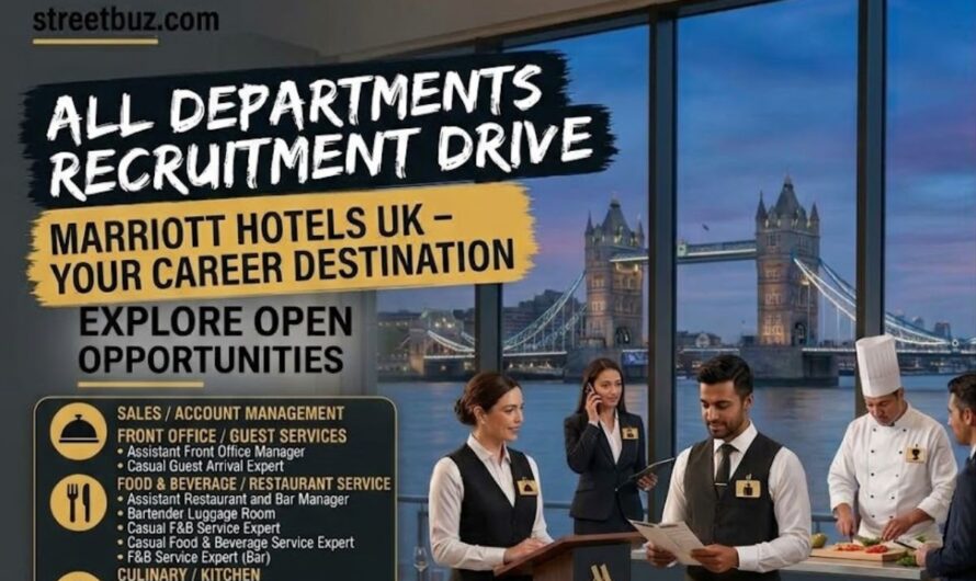 Marriott Hospitality Jobs UK – Build Your Career