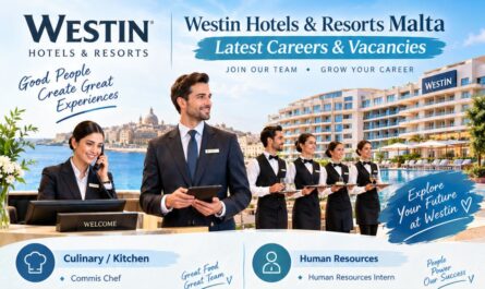 Westin Hotels & Resorts Malta – Latest Careers & Vacancies