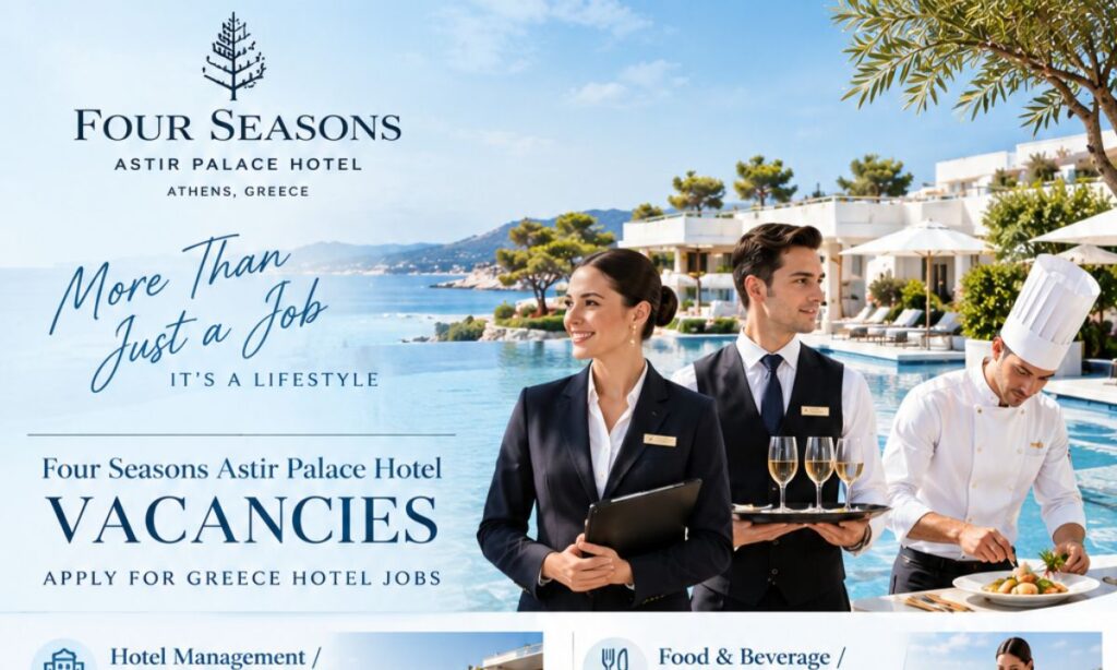 Four Seasons Astir Palace Hotel Vacancies – Apply for Greece Hotel Jobs